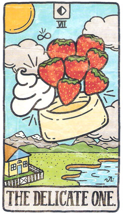 Food Fortunes. A Deck of Dinner Divination